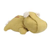 Dog Toy D&D Emmy Chenille Hippopotamus 30X14Cm Yellow Durable