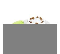 Dog Toy, Feeder, Interactive Slow Feeding Dispenser 10.24 x 10.24 x 4.33 inches for Dogs, Press Activated Food Puzzle Bowl Aggressive Chewers and Puppies, Pet Training Supplies Stimulation and Play