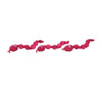 Dog Toy Flamingo Snala Snake Emoji Pink, 85Cm, Squeaker, Floatable