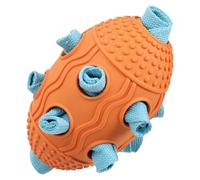 Dog Toy Football - Indestructible Dog Toy | Pet Interactive Ball Toys, Dog Outdoor Running Toys for Dogs, Puppies, Funny Chew Toy Indestructible