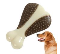 Dog Toy for Aggressive, Dog Chew Toy - Aggressive Toy for Large Dogs - Beef Flavoured Chicken Wings Shape Pet Supplies Bone Nets Oral Care for Indoor and Outdoor Use