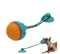 Dog Toy for Aggressive, Dog Chew Toy, Interactive Puppy Chew Toy for Aggressive, Indoor Tractor War Companion Dogs Treat Soft Ball for Teeth Cleaning, Soothing