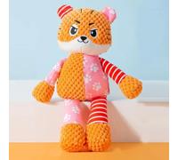 Dog Toy, Immortal Squeaker Plush Toy for Aggressive Chewers, Indestructible Bear, Dog Teddy Toy for Pets, Indestructible Dog Toy (tiger)