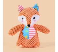 Dog Toy, Immortal Squeaker Plush Toy for Aggressive Chewers, Indestructible Bear, Dog Teddy Toy for Pets, Indestructible Dog Toy (fox)