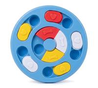 Dog Toy Intelligence, Interactive Intelligence Toy for Dogs & Puppies, Slow Feeder Anti-Bowl, Thinking Games for Dogs Activity, Non-Slip & Easy to Clean (Blue, 25 x 25 x 4 cm)