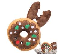 Dog Toy Making Noise, Fabric Toy for Dogs, Squeaky Dog Plush Toy, Gingerbread Man Antlers, Dog Toy, Noise Making, Comfort Toy for Indoor Puppies, etc