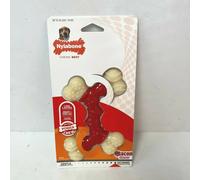 Dog toy Nylabone Extreme Chew - Double Bone Bacon XS