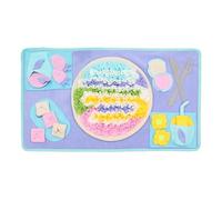 Dog Toy - Pad, Pad, Food Puzzle | Interactive Treat Dispenser for Dogs, Enriching Squeak Feeder