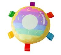 Dog Toy Pl.ush Squeaky Fl.ying Di.sc Self Amusing Boredom Buster Ideal For Pe.ts F.u.n & Interactive BZa443 (Yellow, 15x3x15cm)