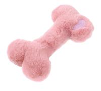Dog Toy - Plush, 7.09 x 3.94 Inch Chew Toy with Voice Function, Built-in Squeaker, Soft Teething Aid, Interactive Puppy Bone, Pet Toy for Puppies, Small Dogs, Indoor