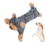 Dog Toy Plush Interactive Bear Pet Accessories Cute Dog Chew Toy for Biting and Teething for All Breeds Small Medium Large Home Garden Yard Bedroom Cage Daily Travel