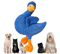 Dog Toy | Squeaky Duck Interactive Pet Accessories | Biting Toy for Teething Dogs with Squeaker - for Activity during Training and Playing at Home on the Go Daily Indoor and