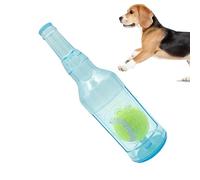 Dog Toy Water Bottle Cruncher, Chew & Squeeze Buddy Bottle Toy, Puppy Interactive Squeaky Toy, Puppy Teething ChewingToy, Reduces Boredom and Destructive Behavior, for Mental & Physical Exercise