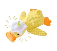 Dog Toy With Beep - Cute Plush Toy In The Shape Of A Duck Chewing Game - Duck Toy For Dogs | For Training Indoors Bedrooms Living Rooms Balcony Apartments Student House