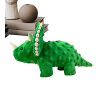 Dog Toy with Padder - Plush Dog Toy with Polyester Resistant, Chew Toy for Puppy Teeth, Colourful Dinosaur Plush Rope Legs P