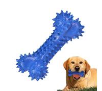 Dog Toy with Spiky Bone, Spiky Chew Toy for Puppies Made of Rubber | Natural Fetch Toy, Soft Dog Toy, Bite Toy for Puppies for Training, Pets, Oral Health