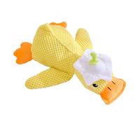 Dog Toy with Squeaky Function, Cute Plush Duck as Chew and Toy for Pets, Teething Rings for Puppies in the Shape of a Duck - For Small Dogs for Indoor Bedroom Living Room Living Room