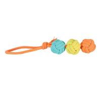 Dog toy with three balls on a rope Zolux Twist