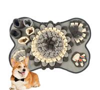 Dog Toys - 25" x 17" Multifunctional Feeding Mat, Flexible and Flexible Material, Easy to Clean | Interactive Nasal Mat for Dogs and Cats