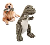 Dog Toys Aggressive Chewers Dinosaur Teething Squeaky
