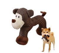 Dog Toys Aggressive Chewers,Squeaky Interactive Linen Monkey | Dog Toys to Keep Them Busy,for Puppy Small Medium Large Breed Enrichment Stimulation Boredom Keep Them Busy