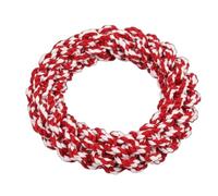 Dog Toys - All Breeds Indestructible Dog Toy - Chew Toys for Aggressive Chewers - Natural Cotton Puppy Tug of War Rope - for Boredom, Pulling, Teeth Cleaning | Red