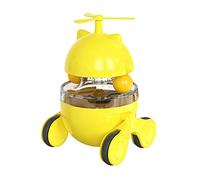 Dog Toys Automatic Pet Slow Feed Treat Interactive Food Dispenser Curly King Toy for Pets