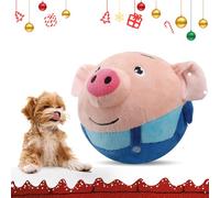 Dog Toys, Dog Balls, Shake Bounce Boredom Talking Toys for Dog Pets Cats (Blue Pig)