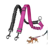 dog toys - Dog Play Rope |pet toys for large | Reflective Double Puppy Traction Accessory | 2 Dogs Flexible Training Ropes | puppy cord for Small Large Breeds Walking Training Park Outdoor Garden Yar