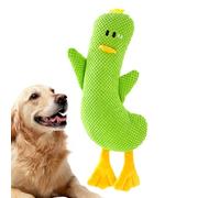 Dog Toys for Aggressive Chewers - Chew-Resistant Upgraded GOOŝE Indestructible, Durable Puppy Teething Toy, Tough Stuffed Animal | Interactive Pet Training, Indoor Playtime & Bedtime Companion