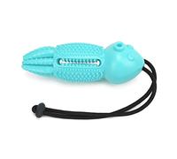 Dog Toys for Aggressive Chewers, Puppy Teething Toys Indestructible Dog Toothbrush Teeth Cleaning Chew for Small and MediumSized, 2.3x4.7in (Blue)