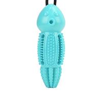 Dog Toys for Aggressive Chewers, Puppy Teething Toys Teeth Cleaning Chew Dog Toothbrush Indestructible for Small and MediumSized, 2.3x4.7in (Blue)