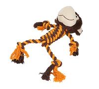 Dog Toys For Aggressive Chewers, Squeaky Dog Toys Plush Relieve Anxiety 3D Molar Indestructible For Puppy, Small, Middle, Large (Monkey)