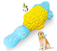 Dog Toys for Aggressive Chewers: Tough Dog Chew Toys-Large Squeaky Dog Toys for All Breed Sizes to Keep Them Busy (Blue)