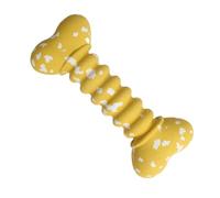 Dog Toys for Chewing - Dog Rubber Bone Chew Toys | Bite-resistant Balls Bone-shaped for Chewing Mental Enrichment Training Calming Puppy Small Pets Outdoor Play Home Indoor