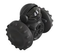 Dog Toys, Interactive Slow-Speed Feeding Balls, self-Entertaining Flying Saucer for Dogs, Suitable for Medium and Large-Sized Pets Such as Cats and Dogs (Black Swing car)