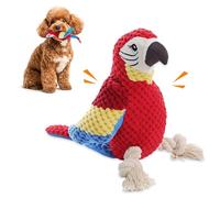 Dog Toys, Puppy Toys with Squeaker, Parrot Plush Dog Toy, Parrot Interactive Dog Toys for Boredom, Puppy Toy, Dog Toys for Large Dogs, Puppy Chew Toys, Bird Dog Toy for Small Medium Large Dogs