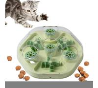 Dog Toys - Slow Feeding Game Brain Exercise Fun Interactive Dog Meal Control Stimulating Slow Eating Aid Teething Training Training Dog Toy