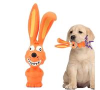 Dog Toys Squeak Made of Latex: Dog Toys Made of Latex with Sound, Squeak Safe for Dogs with Long Ears in Animal Shape | Built In Sound Device to Relieve the Dog