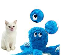 Dog Toys Squeaky Octopus 1 Pack Soft Wear Resistant Material Safe Non Toxic Bite Resistant Help Teeth Cleaning and Grinding Relieve Boredom and Anxiety Suitable for Puppies and Adult Dogs