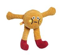 Dog Toys, Teeth Cleaning Chew Toy with Waffle Structure in Doll Shape, Soft Dog Toys, For Medium Puppies for Indoor and Outdoor Use as well as at Home, On the Go and Daily