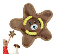 Dog toys throw and throw interactive chew toy with sounds, pet teeth cleaning supplies high strength dog launcher launcher