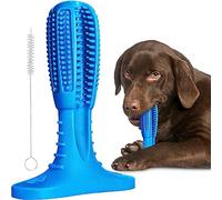 Dog Toys (UK Company), Indestructible Dog Toothbrush Chew Toy, Outdoor Interactive Strong Dogs Teeth Cleaning Dental Stick, Puppy Birthday Gifts