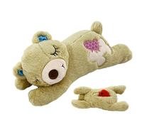 Dog Toys with Heart Rate | Removable Plush Bear Toys Cats | Battery Operated Comfort for Relaxing, Playing, Playing, Soft and Soft for Exploring Sleep