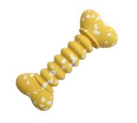 Dog Toys with Rubber Bone - Bite Resistant Balls in the Shape of Chew Bone - Interactive Chew Toys for Recovery, Bright Colors, Teeth Cleaning and Training