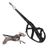 Dog Traction Harness - Adjustable Strap No Choke Design, Reflective Exterior Design, Soft Breathable Mesh Padding, Heavy Duty Buckle Construction | for Walking Training