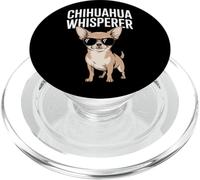 Dog Trainer Chihuahua Whisperer Happy Puppy Lovers Rescue PopSockets PopGrip for MagSafe