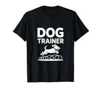 Dog Trainer Joyful Pup Agility Enthusiast Value Graphic T-Shirt, Men, Black, L