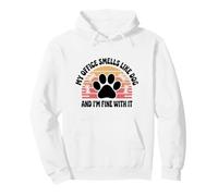 Dog Trainer My Office Smells Like Dog And I'm Fine With It Pullover Hoodie
