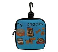 Dog Training Bag - Hands Free Treat Storage Pouch, Compact Waist Pack with Quick Open Compartments Feature, Ideal for Hiking Camping Walking Travel Adventure Outdoor Activities with Dogs